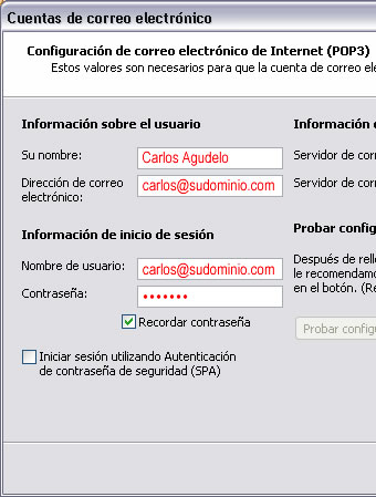 Configurar Outlook 2003