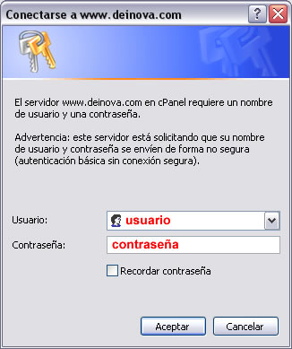 Panel de Control