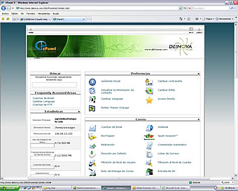 Panel de Control