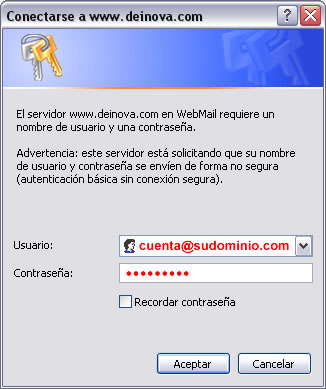 Cambio de Contraseña